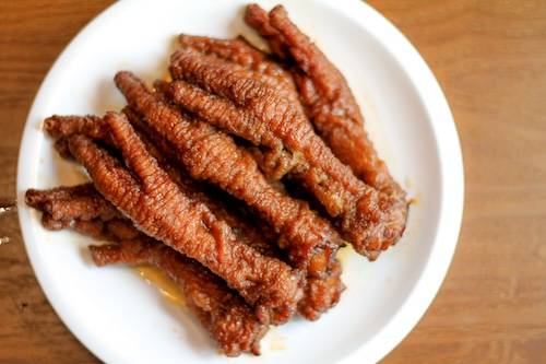 虎皮鸡爪 Chicken Feet with Black Bean Sauce